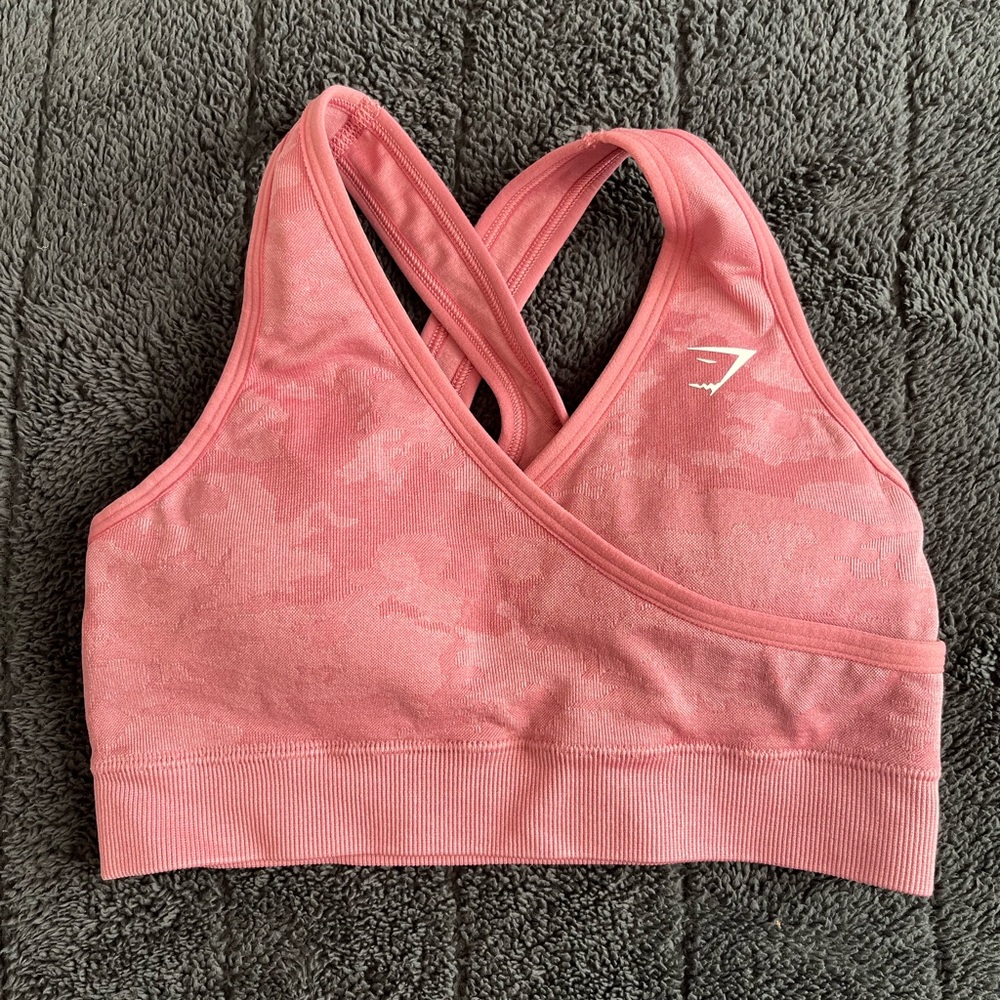 Gymshark Camo Sports Bra